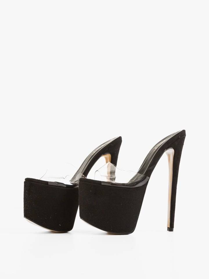 Sandale cu toc Nakva Negri 2