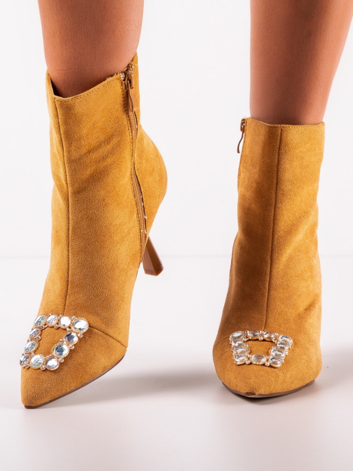 Botine dama Betto Camel