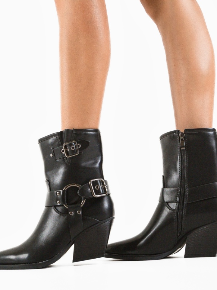 Botine dama Larvak Negre