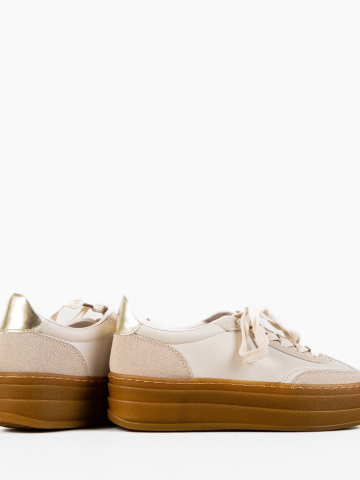 Sneakers dama Jaswin Khaki