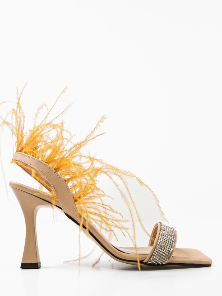 Sandale cu toc Geamelya Negri 2