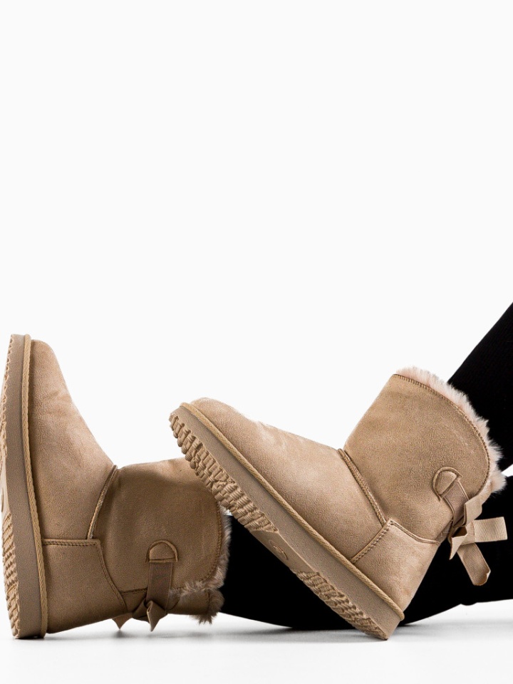 Cizme tip Ug Conn Bej