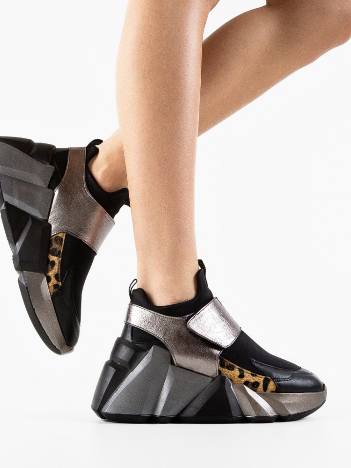 Sneakers dama Bonbo Negri 2