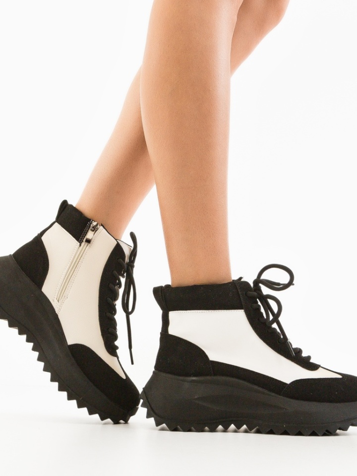 Sneakers dama Tefa Bej 2