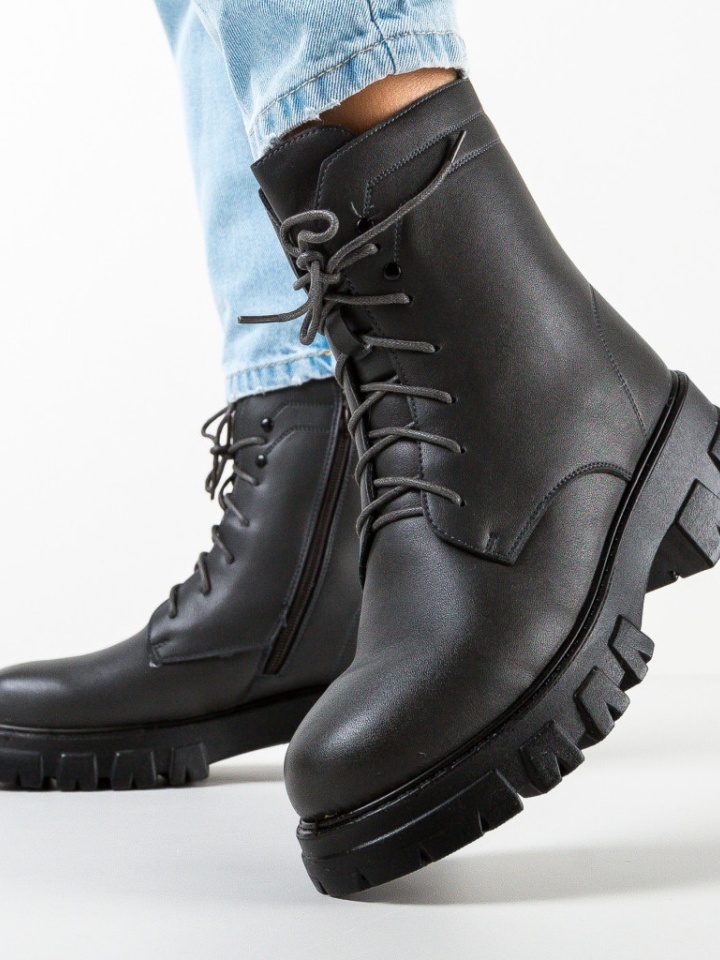 Ghete dama Eloise Gri