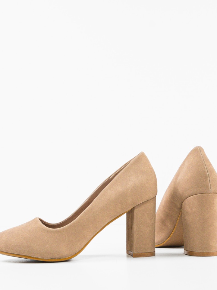 Pantofi dama Lorna Bej 2