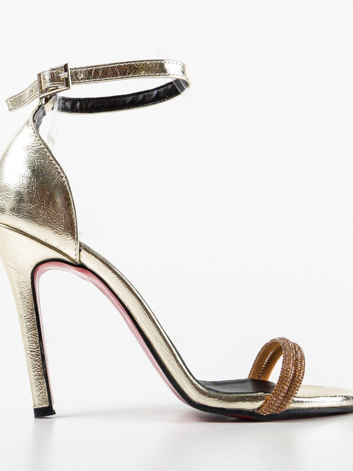 Sandale cu toc Blyana Negri