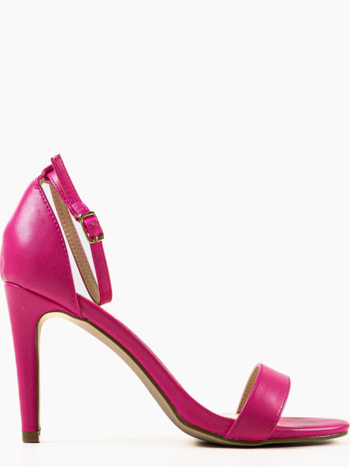 Sandale cu toc Rekoman Negre