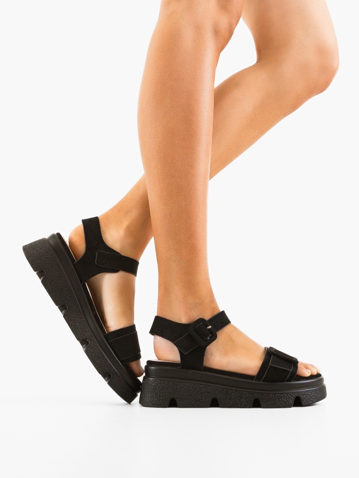 Sandale dama Maika Negre