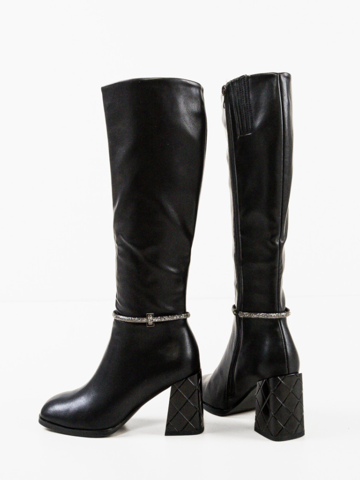 Cizme dama Kantic Negre