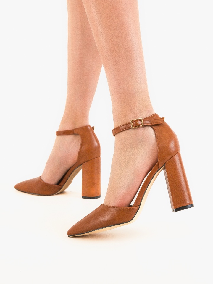 Pantofi dama Saira Camel