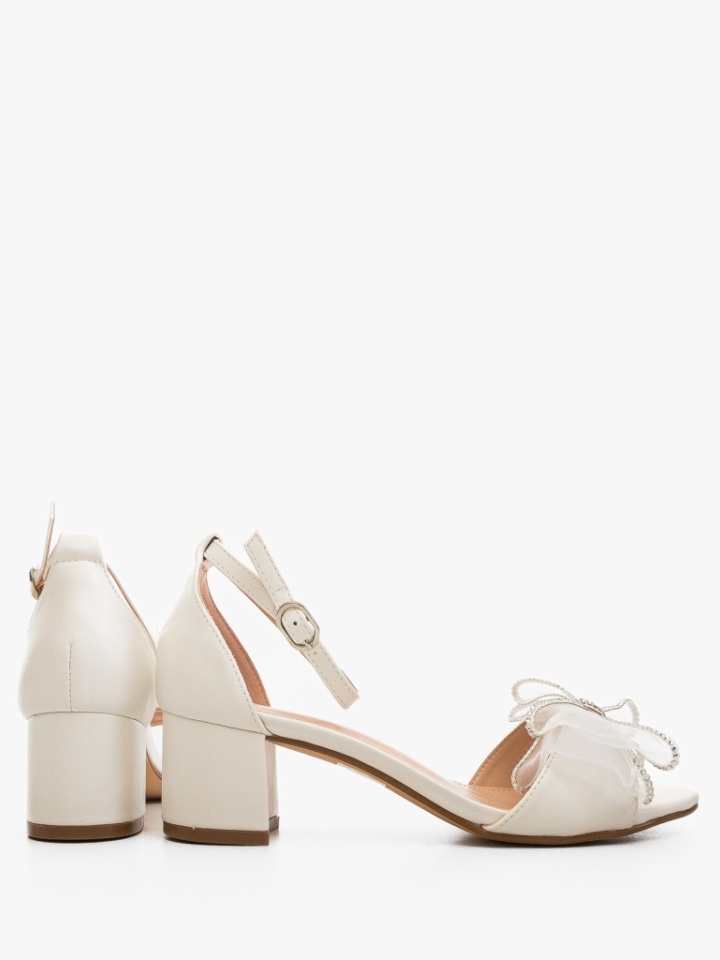 Sandale cu toc Kostyl Aurii