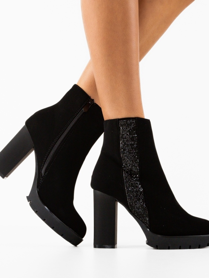 Botine dama Nabil Negre 2