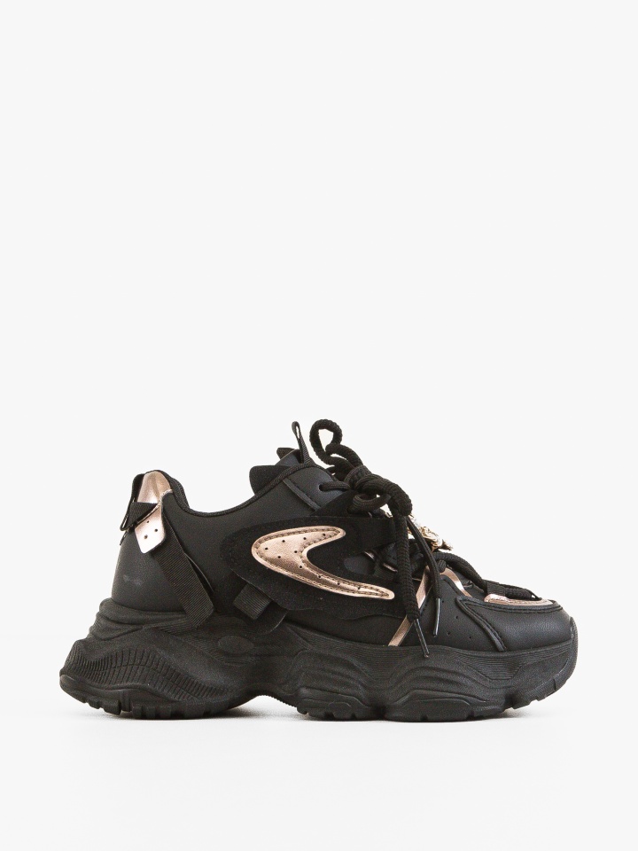 Sneakers dama Lillian Negre