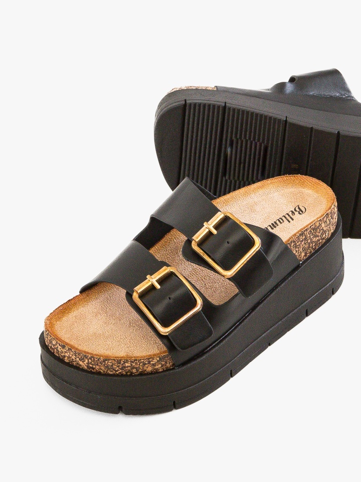 Papuci dama Olive Bej