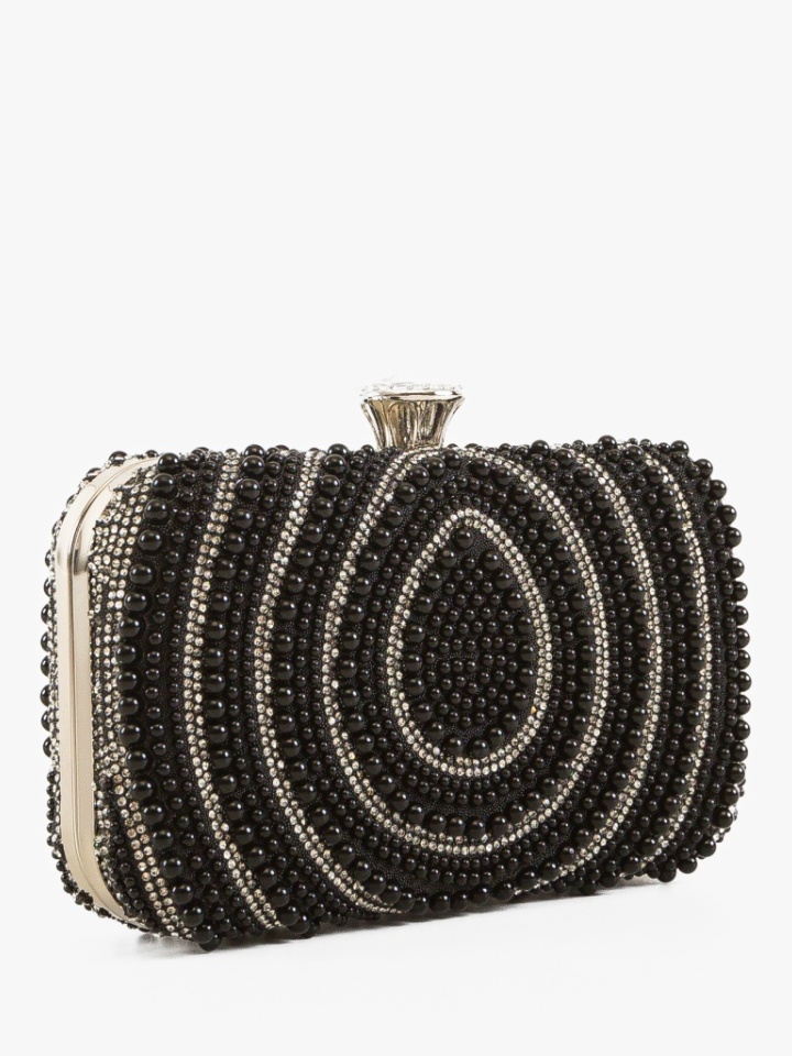 Geanta plic Perlosa Neagra