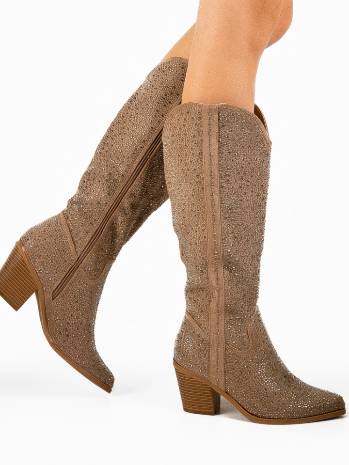 Cizme dama Kalei Khaki