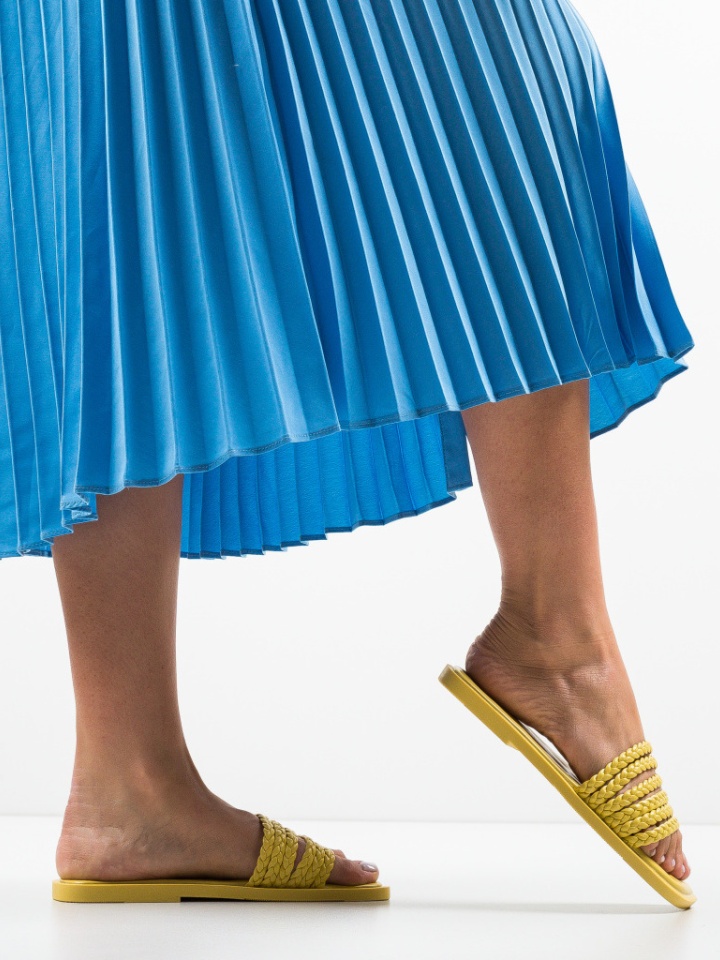 Papuci Nailin Galbeni