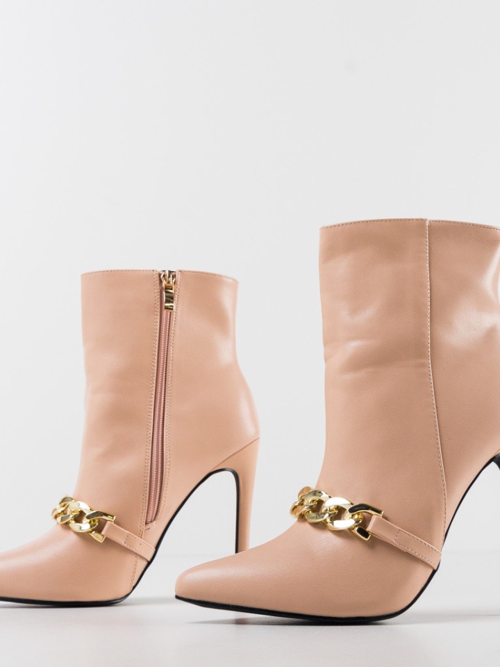 Botine dama Mischa Bej