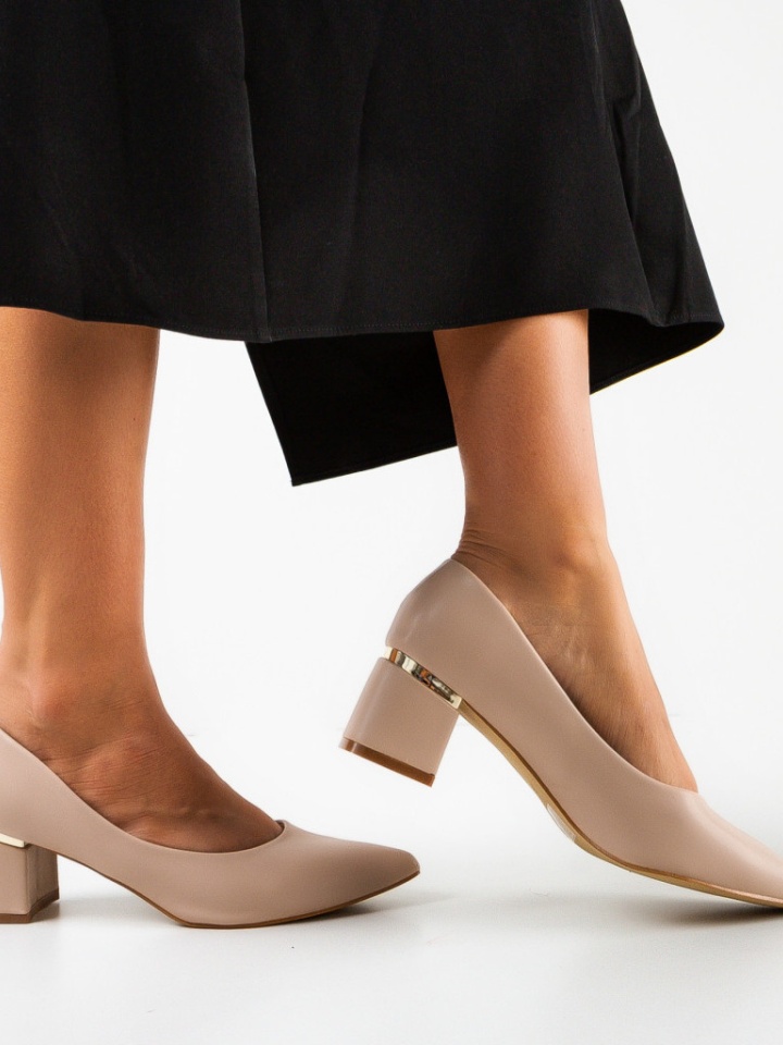 Pantofi dama Helen Bej