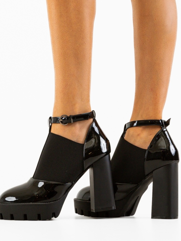 Botine dama Wick Negre