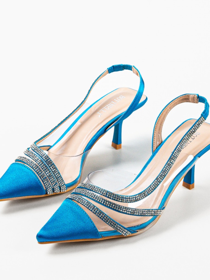 Pantofi cu toc Yildiz Galbeni