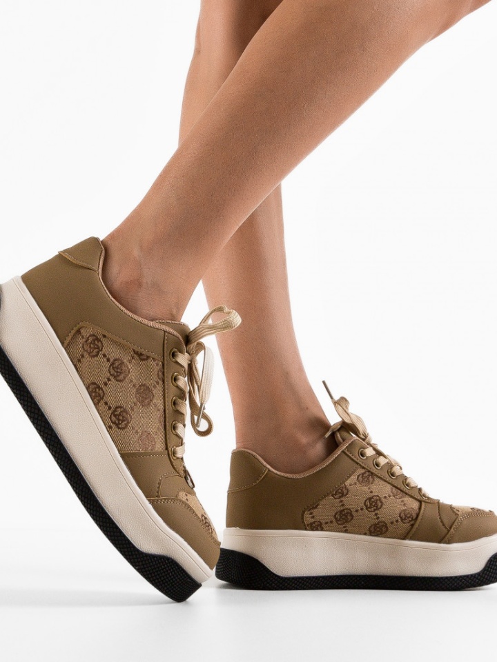 Sneakers dama Guett Khaki 2