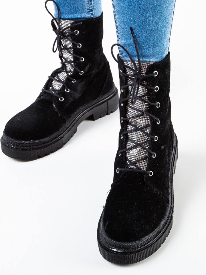 Ghete dama Irvine Negre