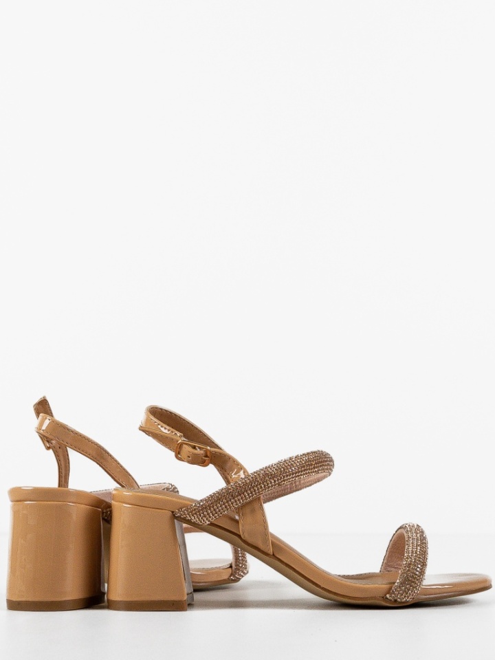 Sandale cu toc Nahum Nude