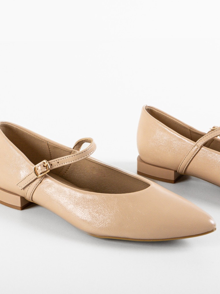 Pantofi dama Navammis Nude 2