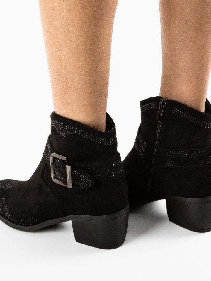 Botine dama Adams Negre