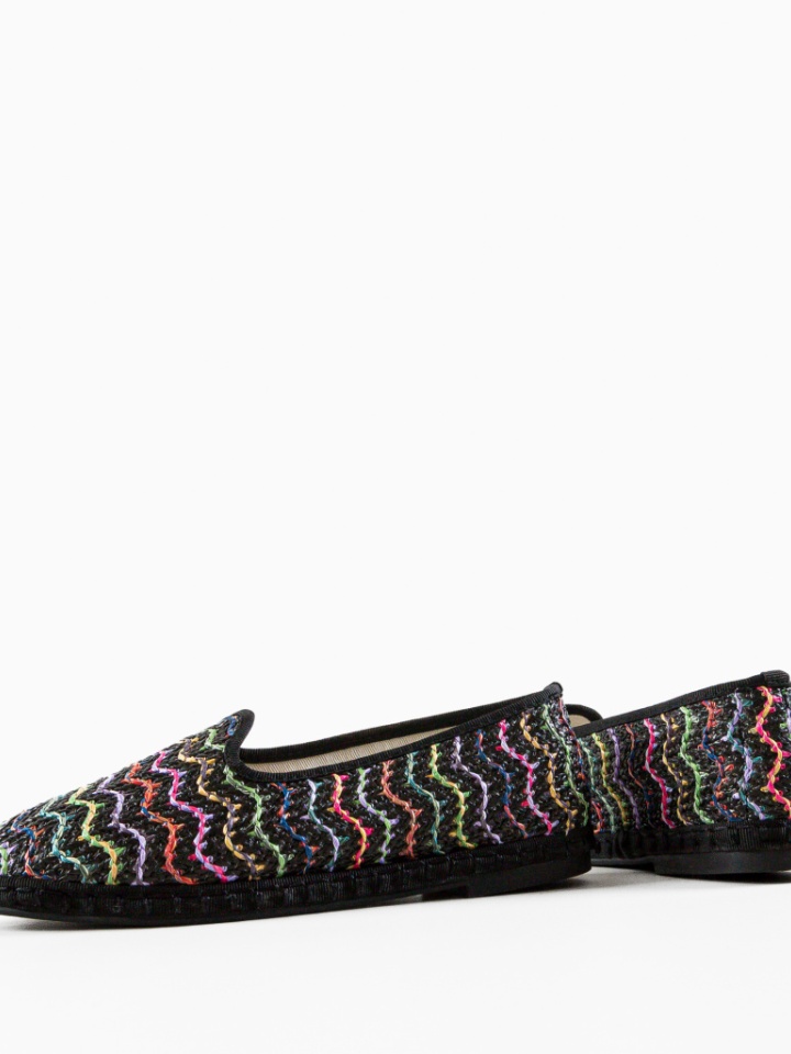 Espadrile dama Heike Negre