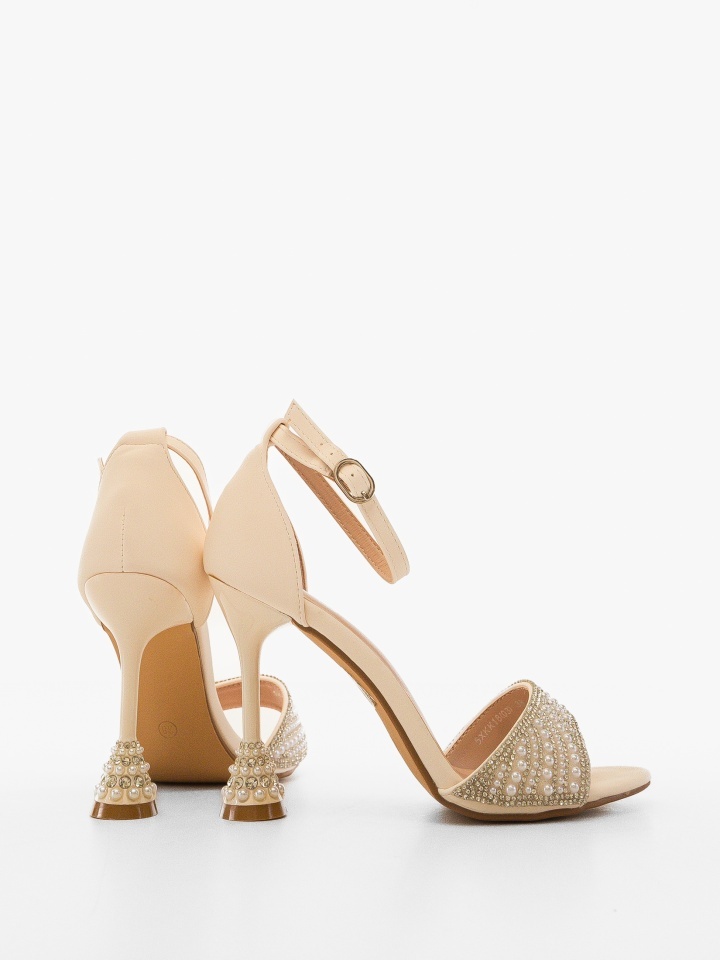 Sandale cu toc Peralo Fuchsia