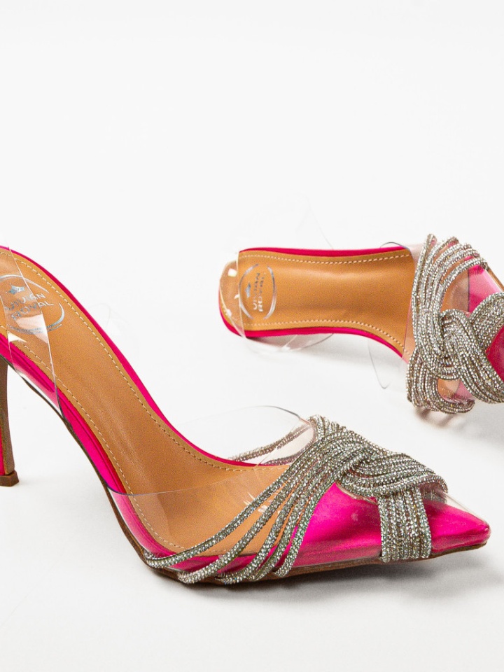 Pantofi cu toc Baly Fuchsia