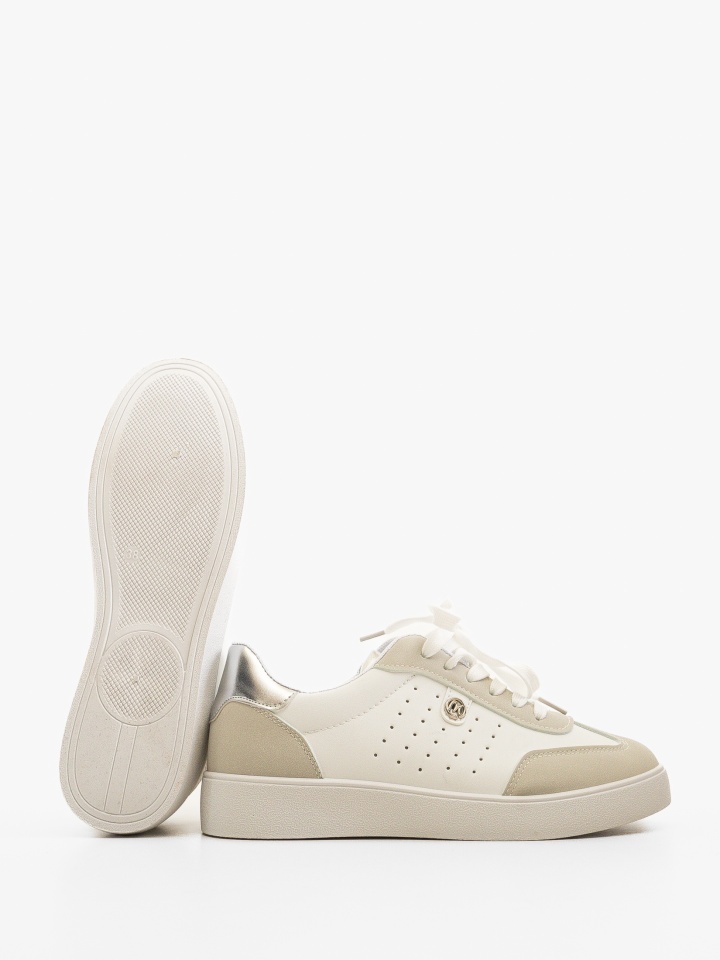 Pantofi Sport Rosa Argintii