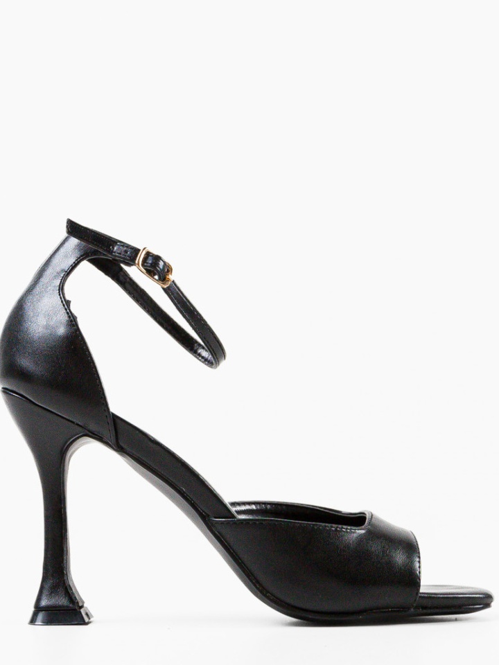 Sandale cu toc Honeyman Negre