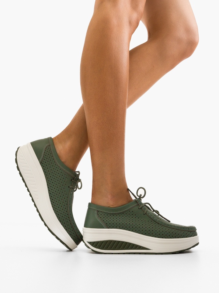 Pantofi Casual Baroco Verzi