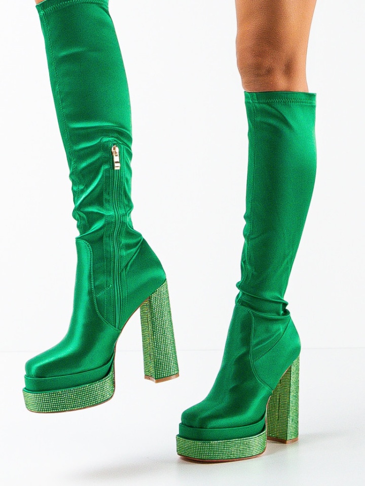 Cizme dama Portia Verzi