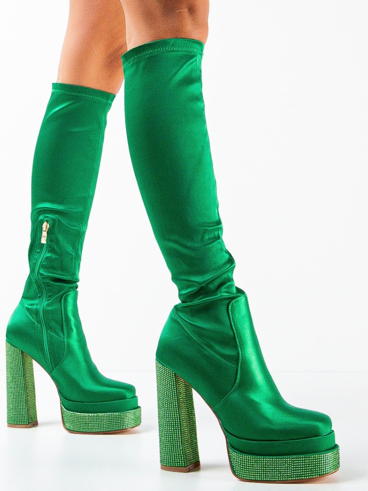 Cizme dama Portia Verzi