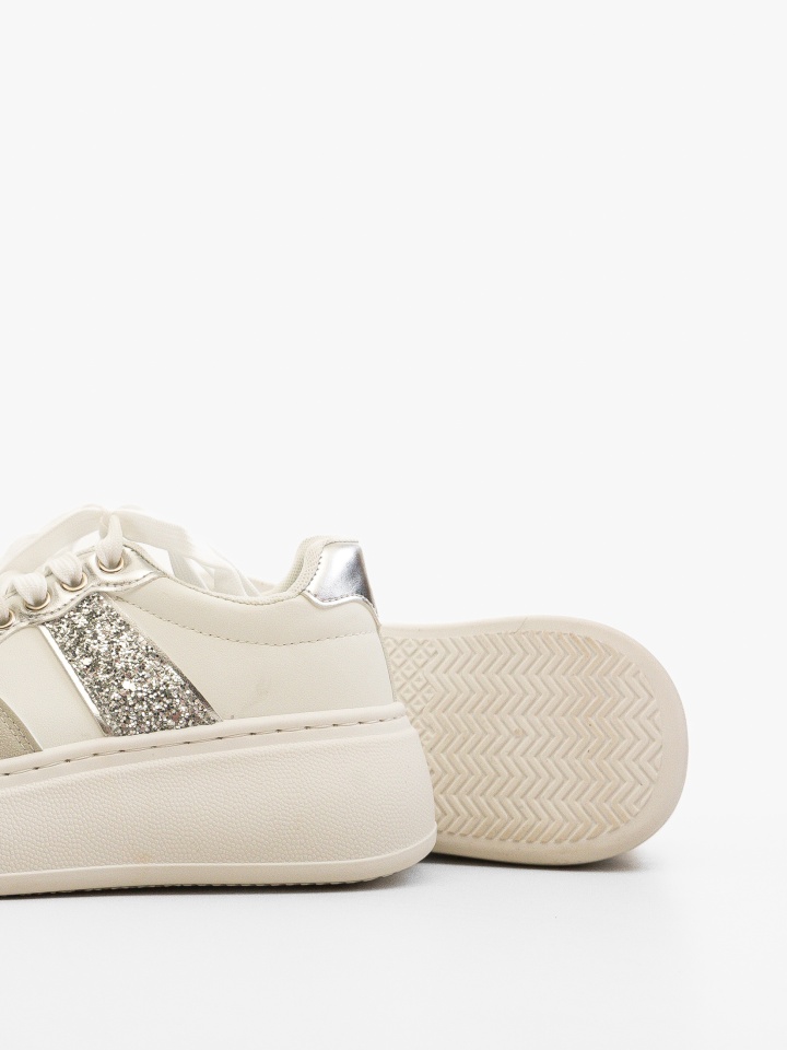 Sneakers dama Jose Argintii