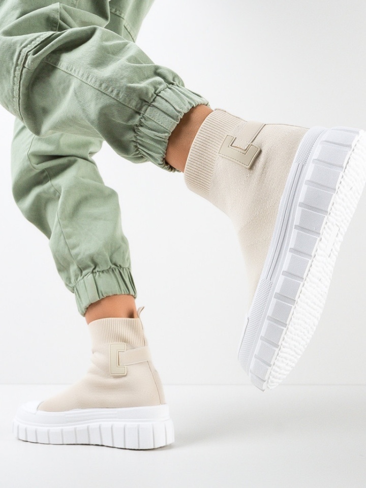 Sneakers dama Firth Bej