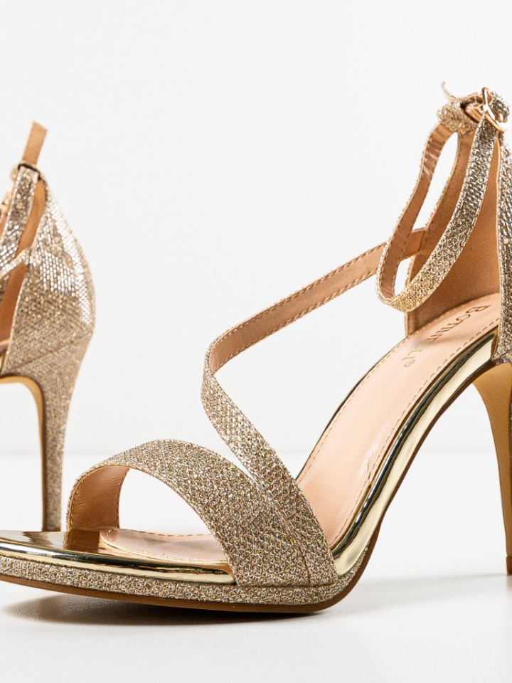 Sandale cu toc Ojah Negre