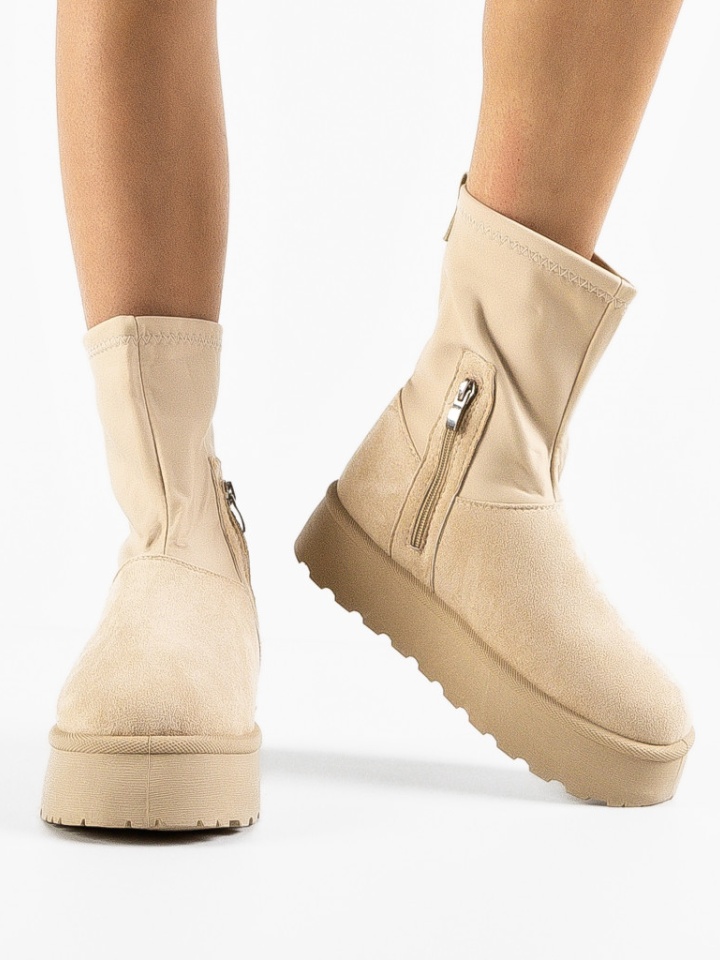 Cizme tip Ug Ultrao Bej