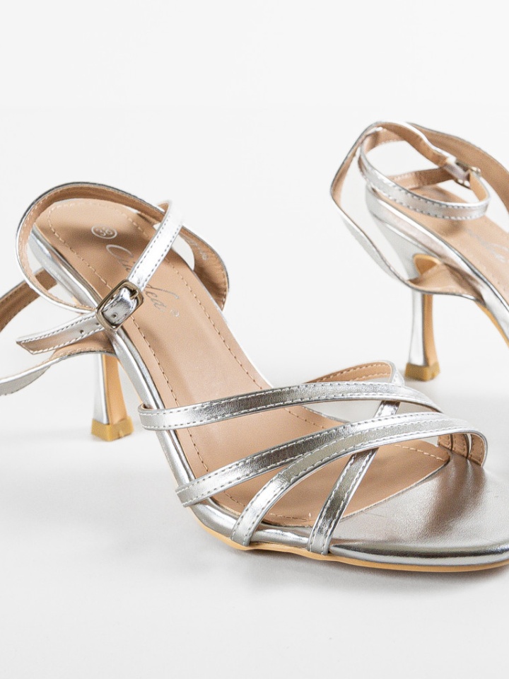 Sandale cu toc Najma Roz