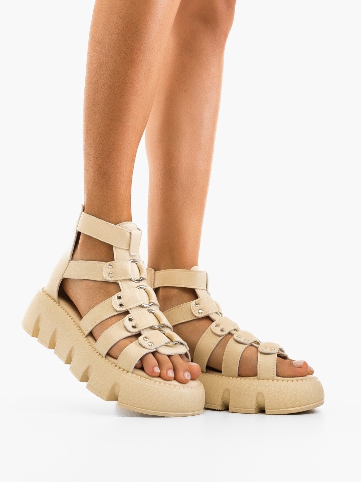 Sandale dama Saul Bej