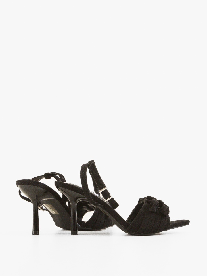 Sandale cu toc Devon Negre