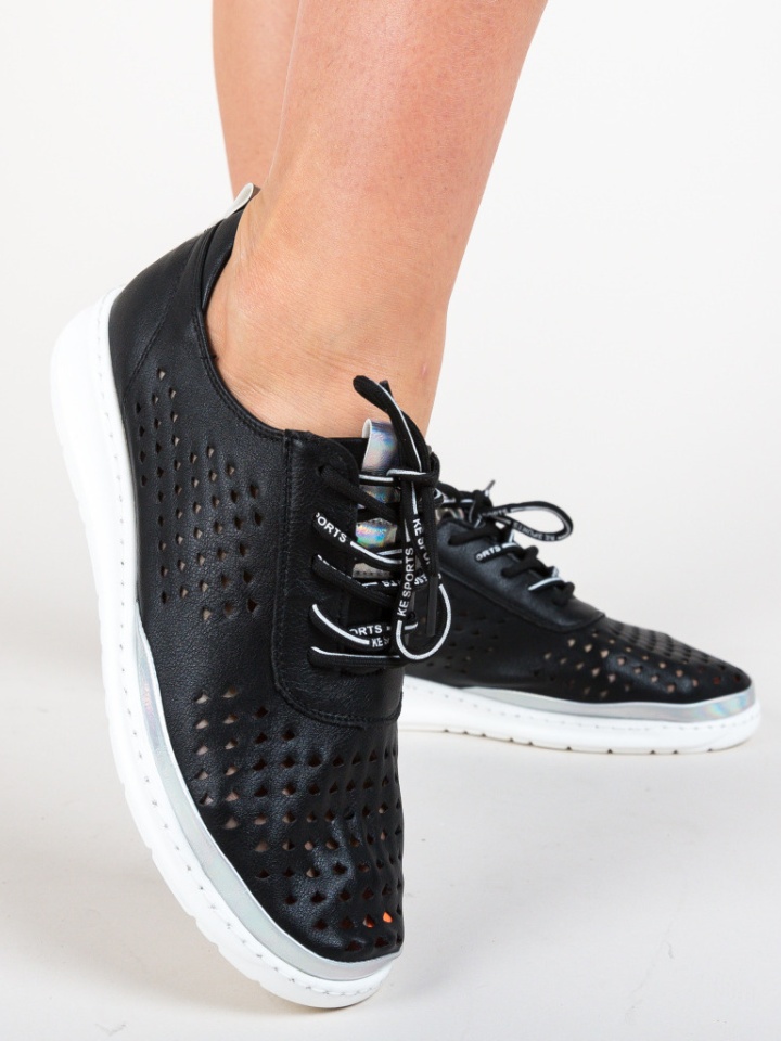 Pantofi Casual Stora Negri