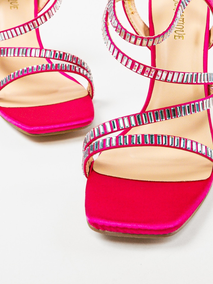 Sandale cu toc Kerr Bej