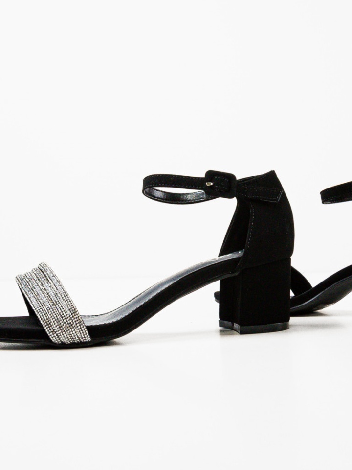 Sandale cu toc Boyer Negre