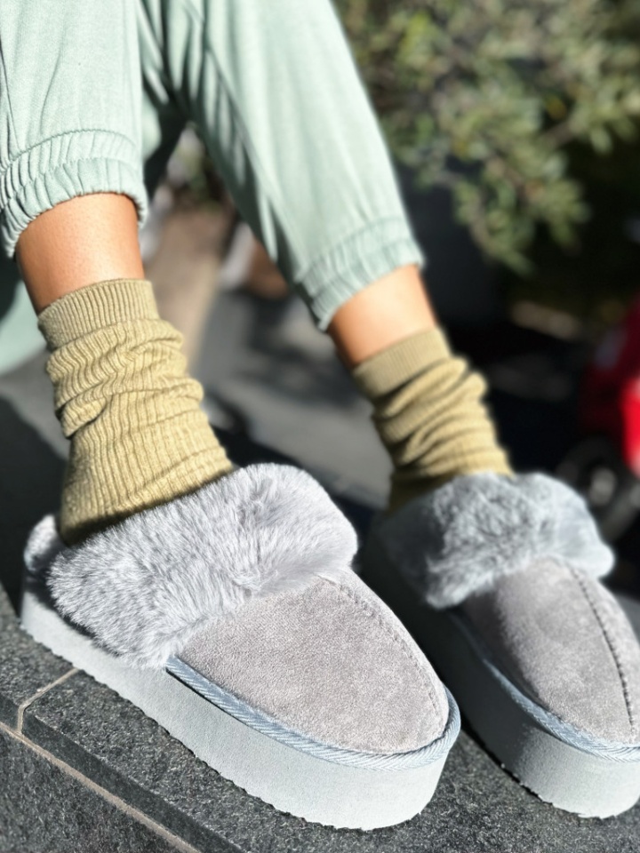 Papuci tip Ug Donna Gri